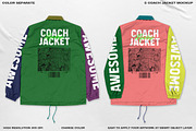 5 Coach Jacket - Mockup, a Hoody Mockup by DaldSgh (Thumbnail 6 of 9)