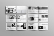 Minimal Magazine Template Landscape, a Magazine Template by Work-Envance (Thumbnail 3 of 9)