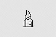 Minimalist Building Emblem, an Object Illustration by Vectorium Studio (Thumbnail 2 of 4)