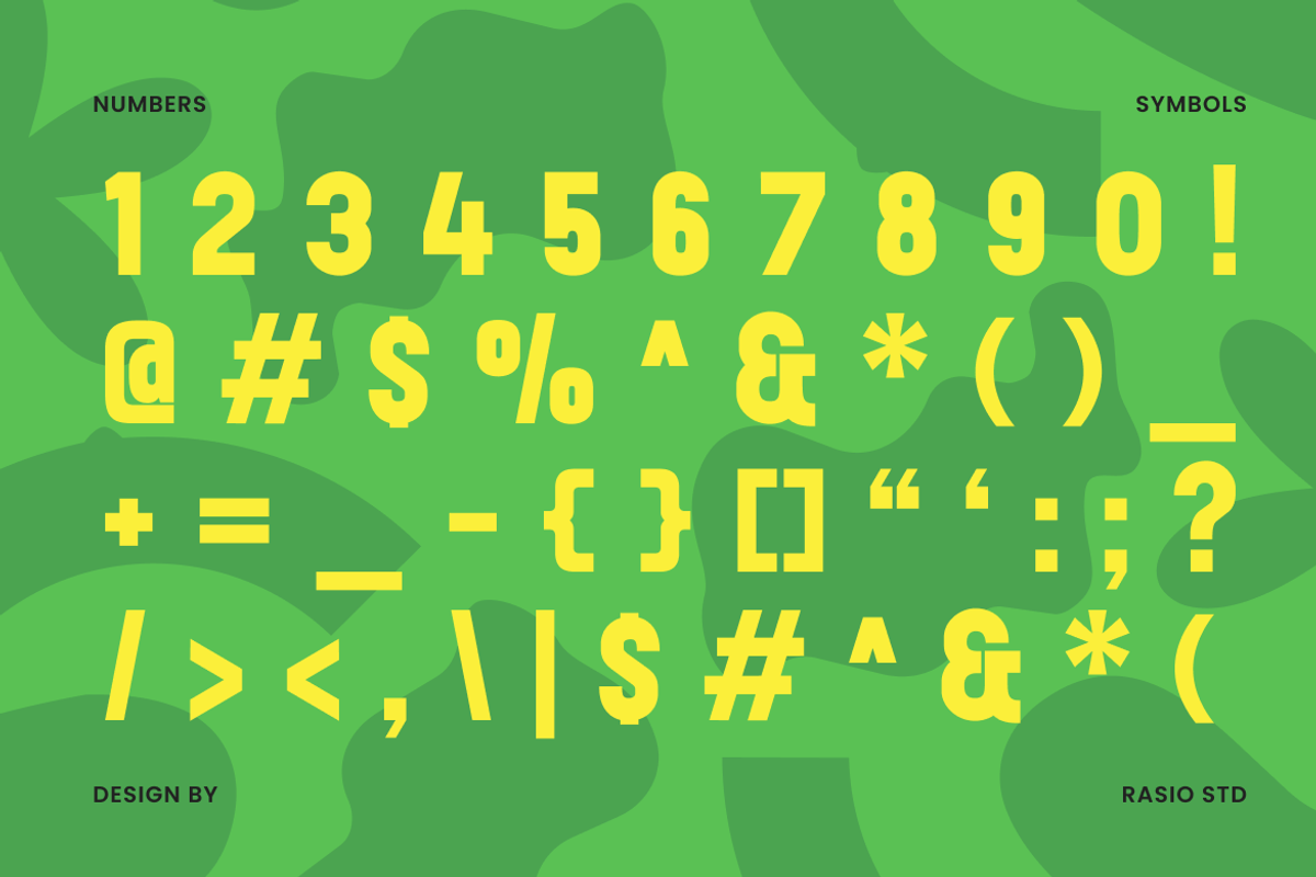 Bright Bloom Fun Display Font, a Sans Serif Font by Rasio Studio (Photo 3 of 9)