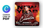2026 New Year Party Flyer, a Flyer Template by Artonix (Thumbnail 3 of 3)