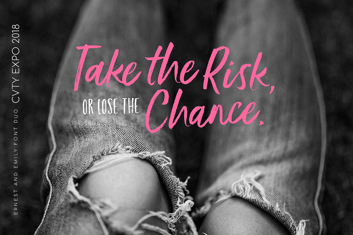 NEW!Ernest & Emily Font Duo, a Script Font by Nicky Laatz (Photo 10 of 17)