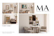 24 Vintage Frame Mockup Bundle, a Household Mockup by Mockup Art Atelier (Thumbnail 7 of 28)