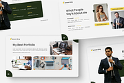 CV & Portfolio Google Slide, a Presentation Template by Annora Studio (Thumbnail 3 of 5)
