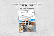 Real Estate Flyer with QR Code, a Flyer Template by GraphiqueGlow (Thumbnail 5 of 6)