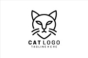 Cat Logo, a Branding & Logo Template by Vectorium Studio (Thumbnail 1 of 2)