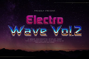 Electro Wave Vol.2, a Sans Serif Font by JamalCreativeStudio (Thumbnail 1 of 8)