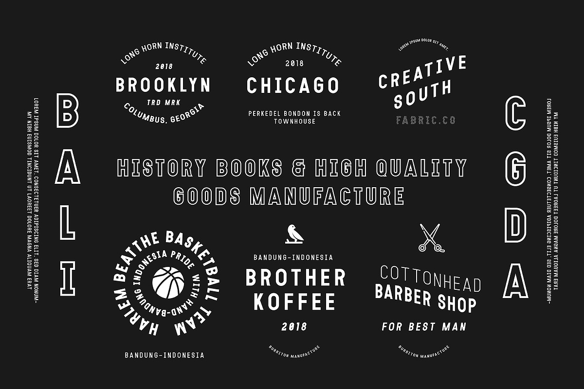 MODULAR - 16 FONTS, a Sans Serif Font by Fortunes Co (Photo 12 of 17)