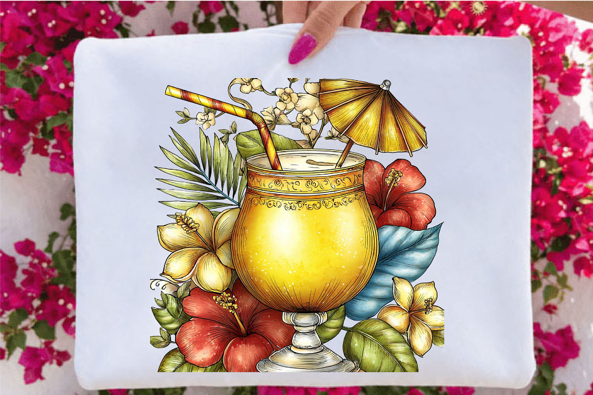 Yellow Beach Vacation Clipart, a Seasonal Illustration by SVGArt (Photo 4 of 5)