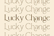 Lucky Change - Luxury Serif Font, a Serif Font by Youthlabs Studio (Thumbnail 5 of 20)