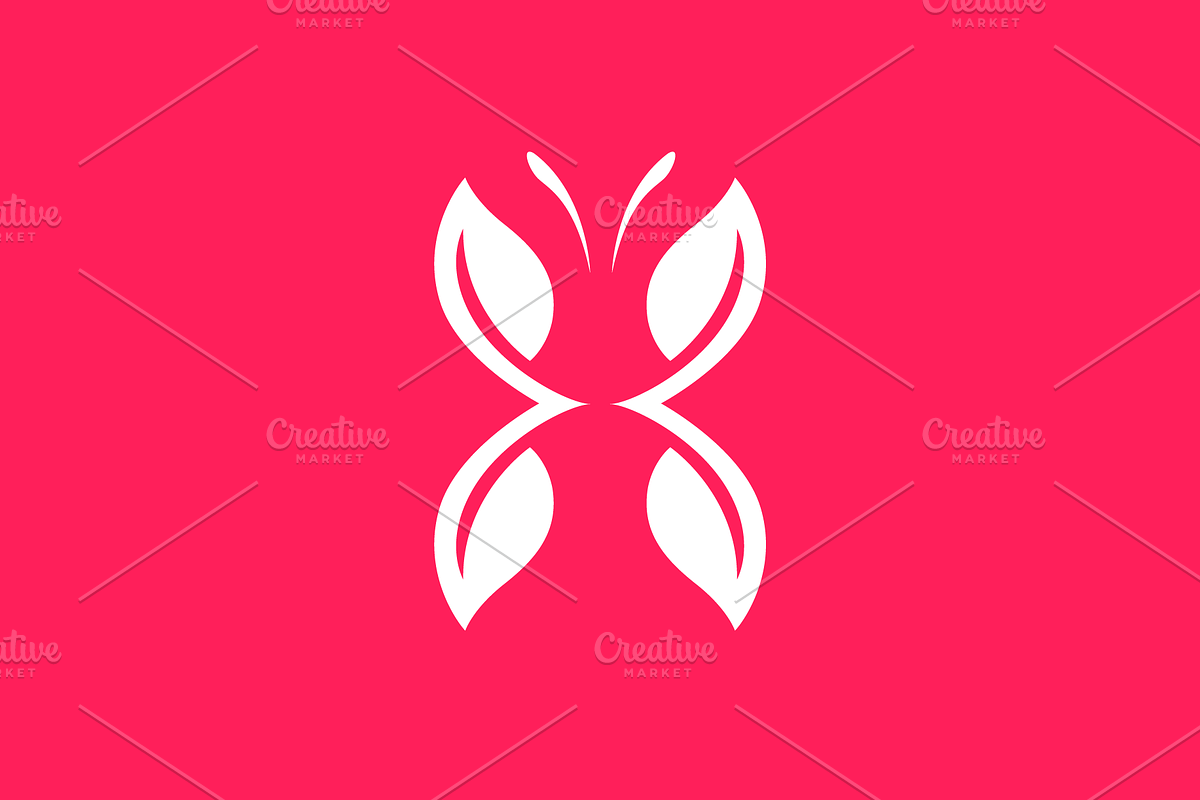 butterfly leaf nature beauty logo, a Branding & Logo Template by devastd