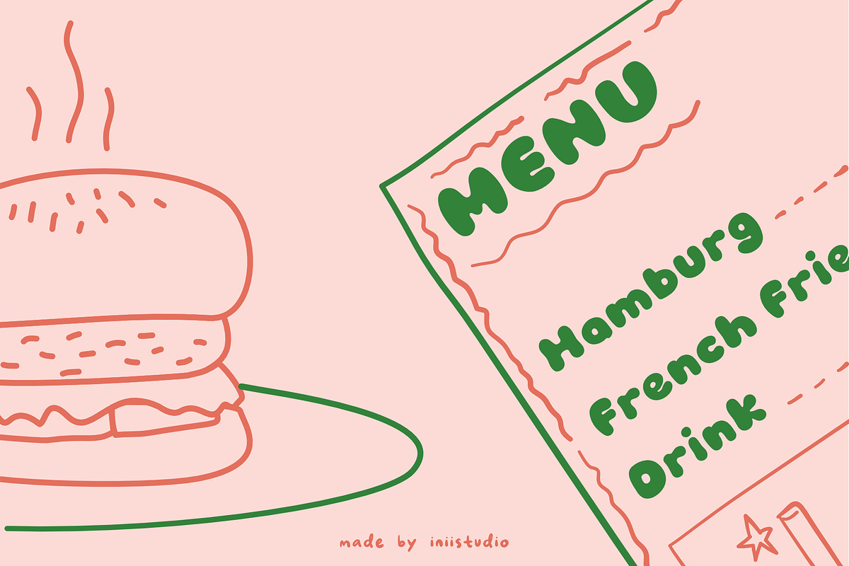 Hamburg - A Handwritten Font, a Handwritten Font by Iniistudio (Photo 2 of 4)