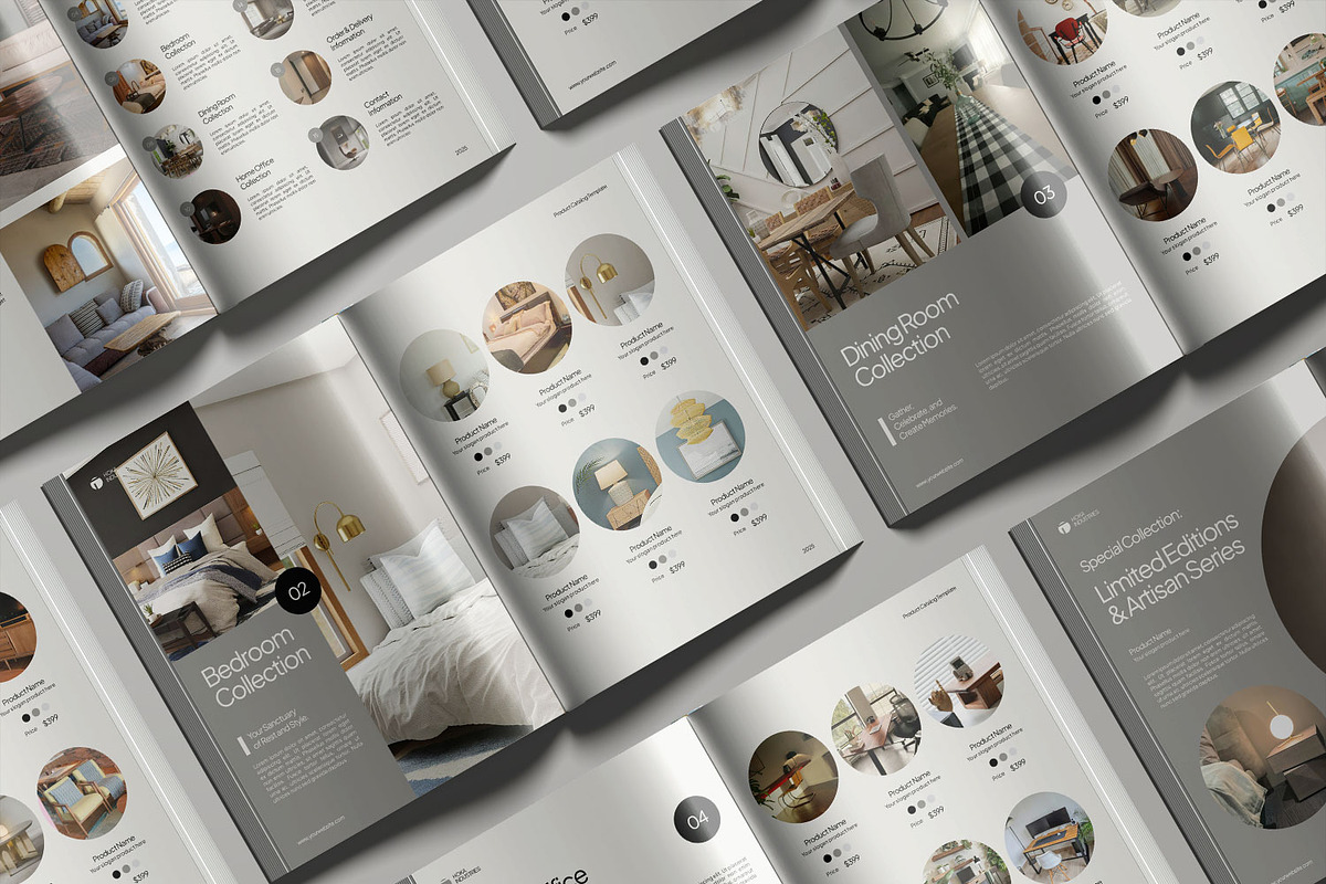 Furniture Product Catalog, a Magazine Template by Haps Space (Photo 7 of 8)