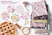 Home Bakery Watercolor Set, a Food Illustration by BarvArt (Thumbnail 12 of 15)