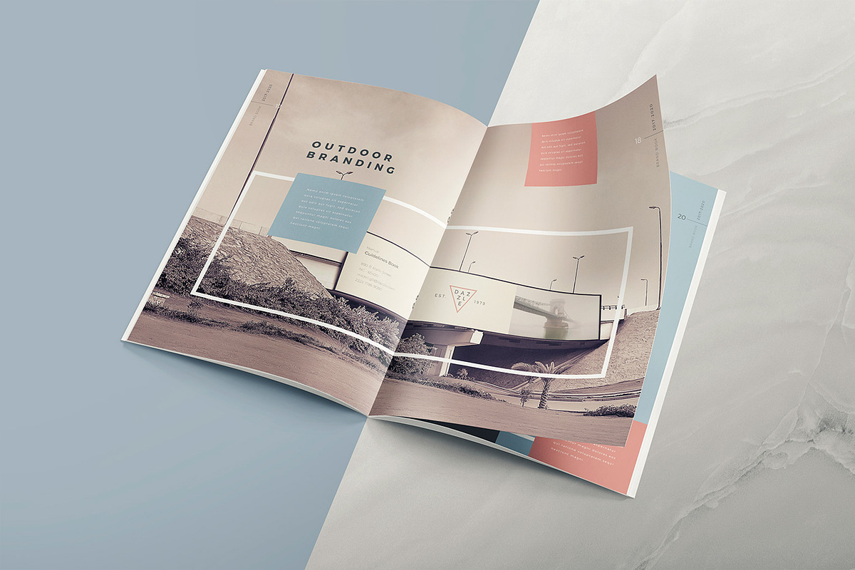 The Voyage - Brand Book Template, a Brochure Template by ZippyPixels (Photo 9 of 16)