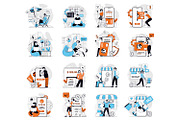 Bundle Concept Illustrations, a Finance Illustration by alexdndz (Thumbnail 6 of 11)