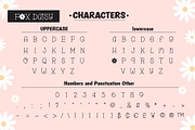 Fox Daisy Font, a Slab Serif Font by Fox7 By Rattana (Thumbnail 8 of 10)