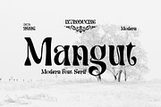 Mangut, a Serif Font by Canden Meutuah (Thumbnail 1 of 6)
