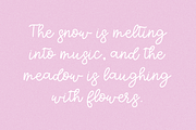 Highgrove Script, a Script Font by Beck McCormick (Thumbnail 3 of 10)