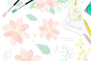 Gentle Spring Bloom & Monograms, an Illustration by Euonia Meraki (Thumbnail 2 of 11)