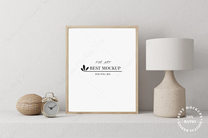 Frame Mockup Boho, a Print Template by Mockup Shop