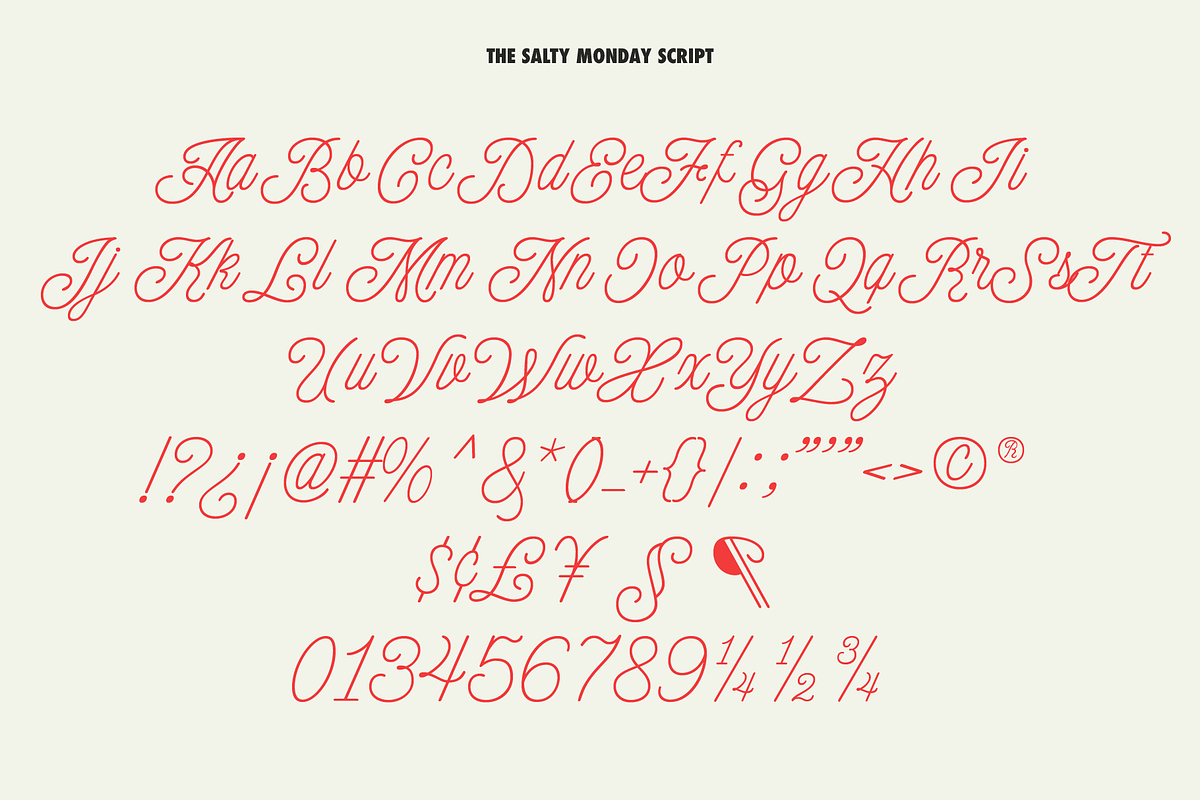 The Salty Monday | Font Duo, a Sans Serif Font by Jolicia Type (Photo 12 of 13)