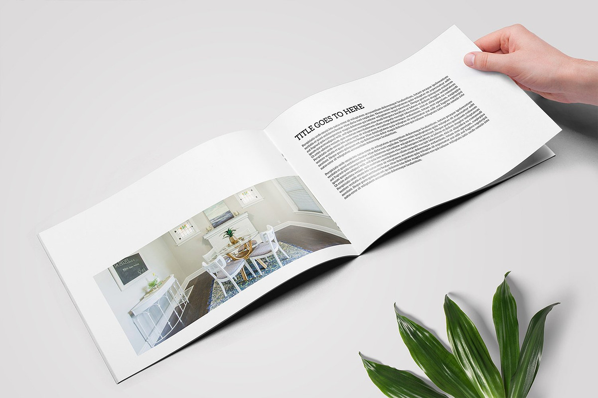 Interior Design Brochure Template, a Brochure Template by Template Shop (Photo 3 of 10)
