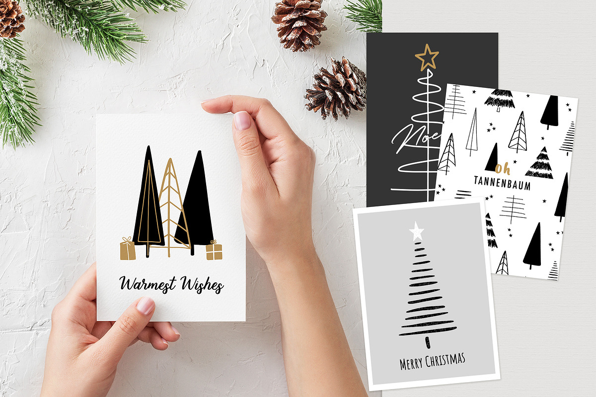 Scandinavian Christmas Trees & More, an Illustration by amber&ink (Photo 2 of 6)