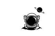 This vector astronaut artwork, an Illustration by Amazin_art (Thumbnail 24 of 30)