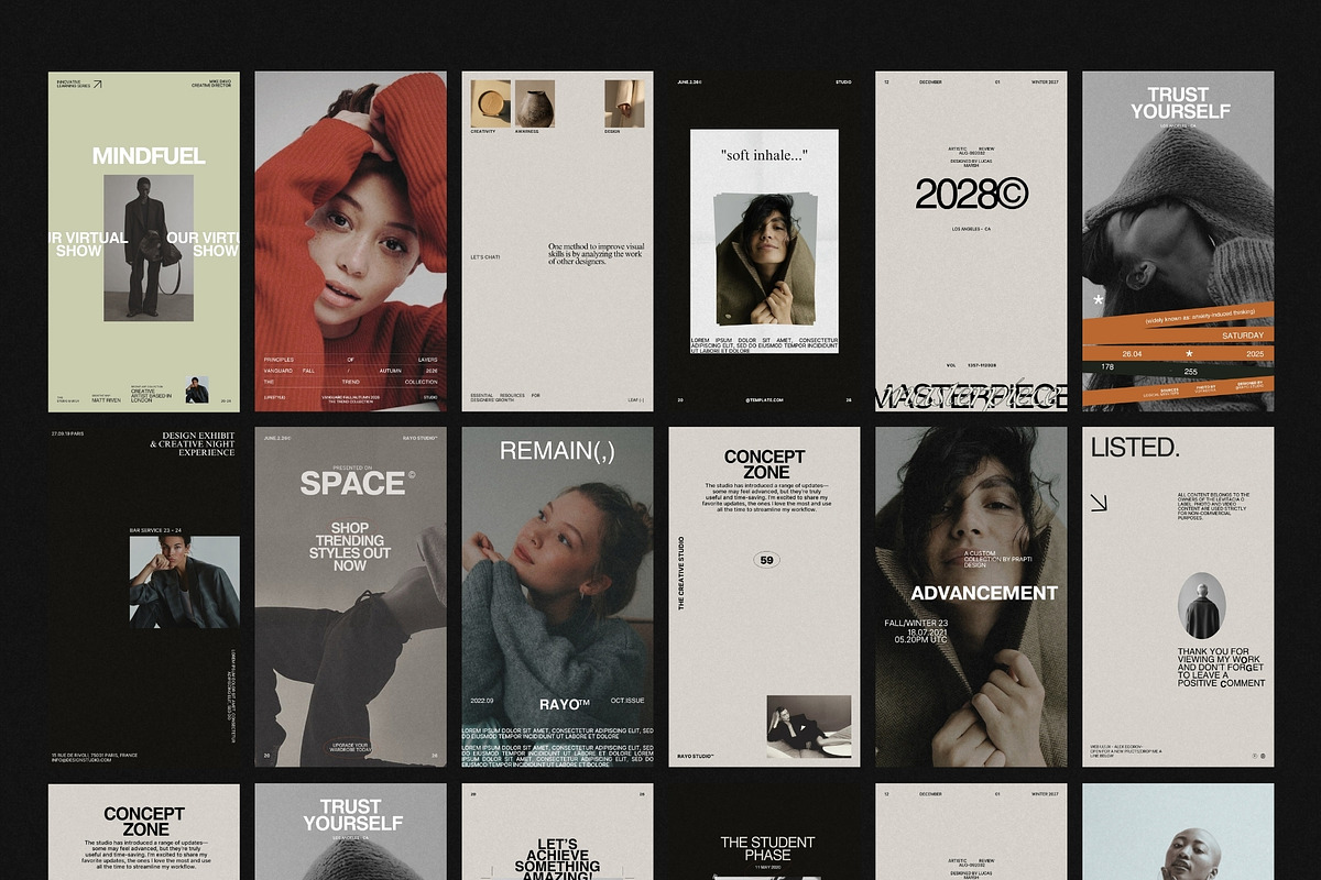RAYO | Instagram Template (I), a Social Media Template by Pixel Grid (Photo 10 of 10)