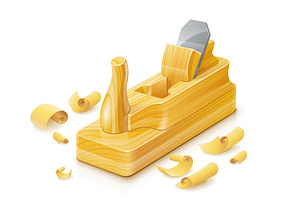 Wooden Jack-plane for Wood