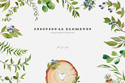 WOODLAND collection - forest wedding, an Object Illustration by DigitalDream (Thumbnail 8 of 9)