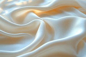 Smooth cream satin fabric creating soft, flowing textures and delicate light re, a Background Photo by ImageMir