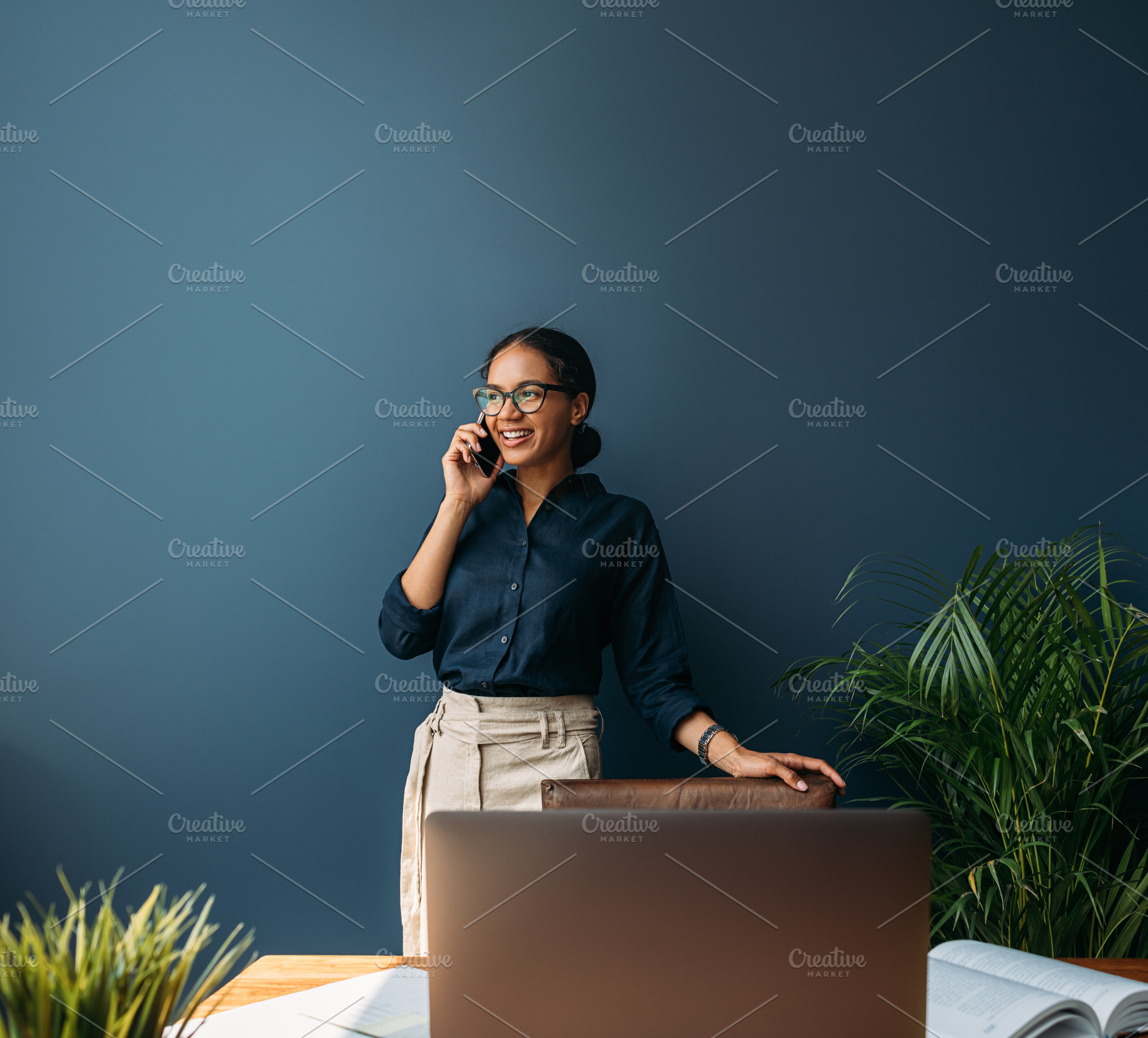 Smiling entrepreneur in formal wear, a Business Photo by Artem Varnitsin