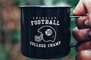 American Football Logo Badges Bundle, a Branding & Logo Template by JeksonGraphics (Thumbnail 3 of 12)