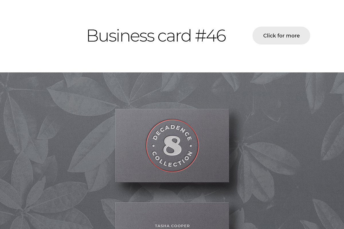 Business Card Mockup Template Bundle, a Business Card Template by PrintPixel (Photo 59 of 104)
