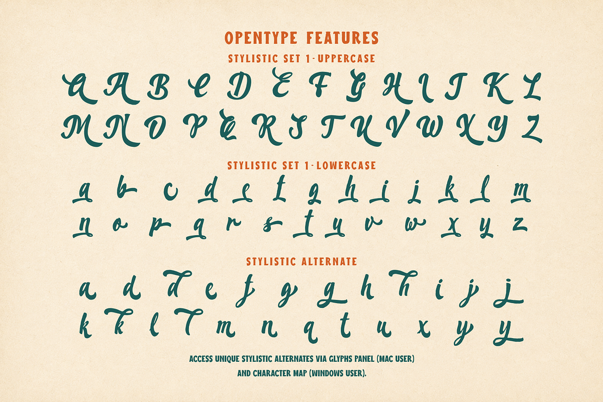 Mocktails Sunday - Tropical Font Duo, a Handwritten Font by agnyhasyastudio (Photo 13 of 17)
