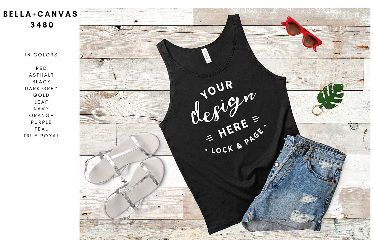 Mockup Bundle Bella Canvas T-Shirt, a Household Mockup by lock and page (Photo 3 of 45)