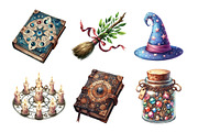 Magic Clipart Bundle Sublimation, an Illustration by Daily.Designs (Thumbnail 4 of 5)
