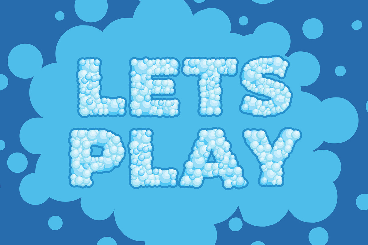 Bubble Foam a SVG Color Font, a Symbol Font by Blankids Studio (Photo 2 of 6)