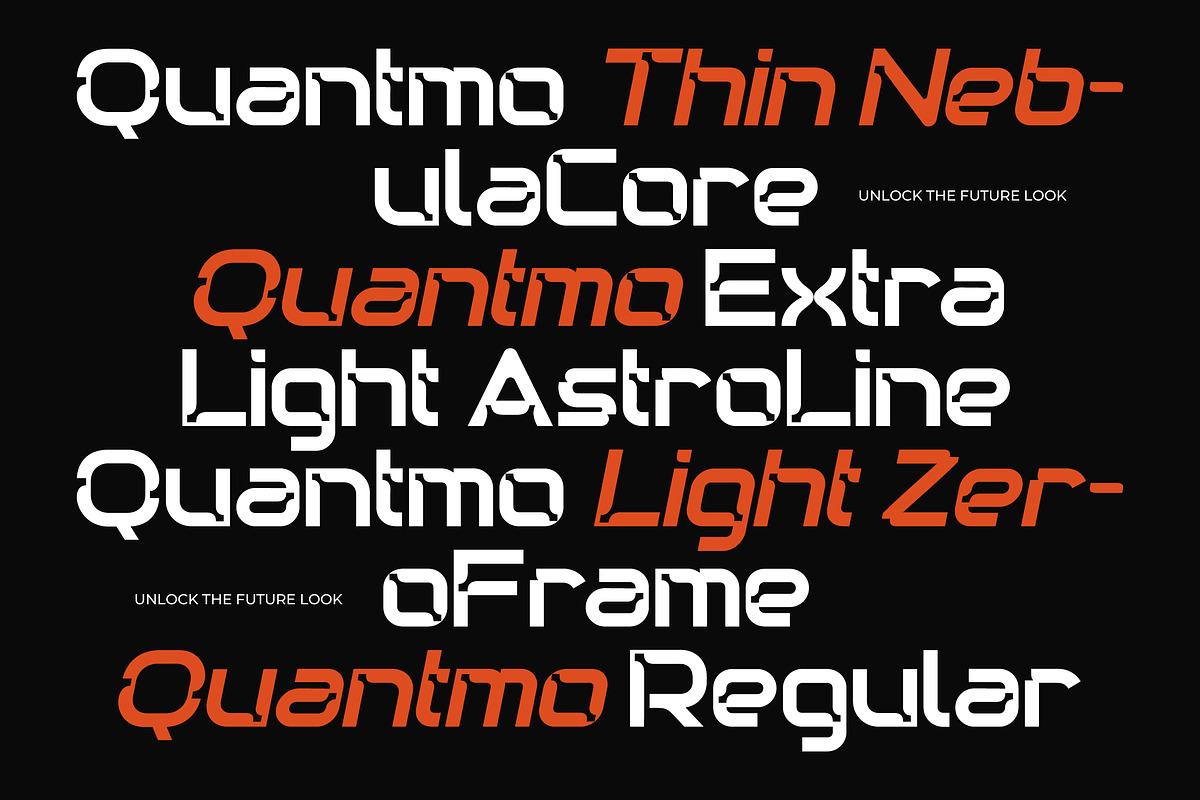 Quantmo Bold Futuristic Sans Serif, a Sans Serif Font by Jaruka (Photo 2 of 10)
