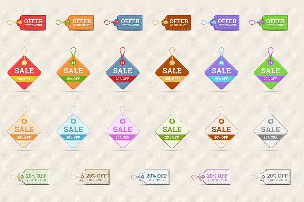 Realistic Price Tags, a Templates & Theme by Saptarang (Photo 3 of 5)