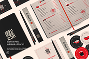 Restaurant Menu Mockup Bundle, a Books & Magazine Mockup by Catkie - Digital Art (Thumbnail 8 of 8)