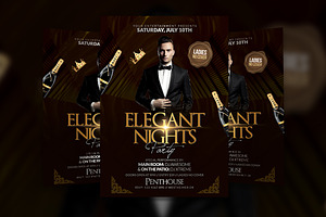 Elegant Party Flyer Template