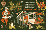 Vintage Christmas Collection: 3-in-1, a Blackletter Font by Bruised Goods (Thumbnail 6 of 18)