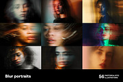 Blur portraits. 56 images, a Person Photo by Handmadefont (Thumbnail 8 of 13)