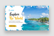 Travel Youtube Thumbnail, a Social Media Template by Shahjahangdb1 (Thumbnail 2 of 5)