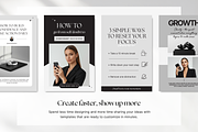Coach Pinterest Pin Templates Canva, a Social Media Template by DigiPax (Thumbnail 5 of 11)