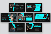 Workout Class Google Slides Template, a Presentation Template by Fit-tee (Thumbnail 9 of 11)