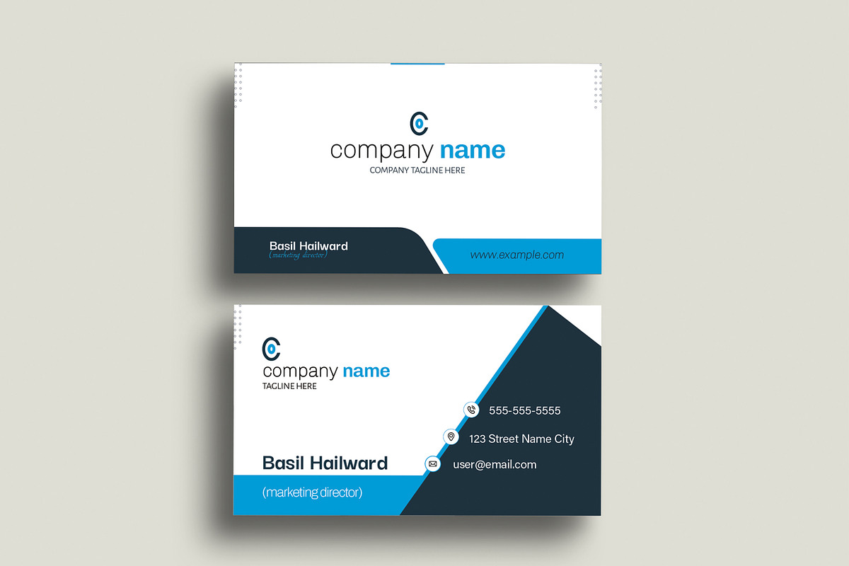 Business Card, a Business Card Template by MightyDesign (Photo 1 of 6)